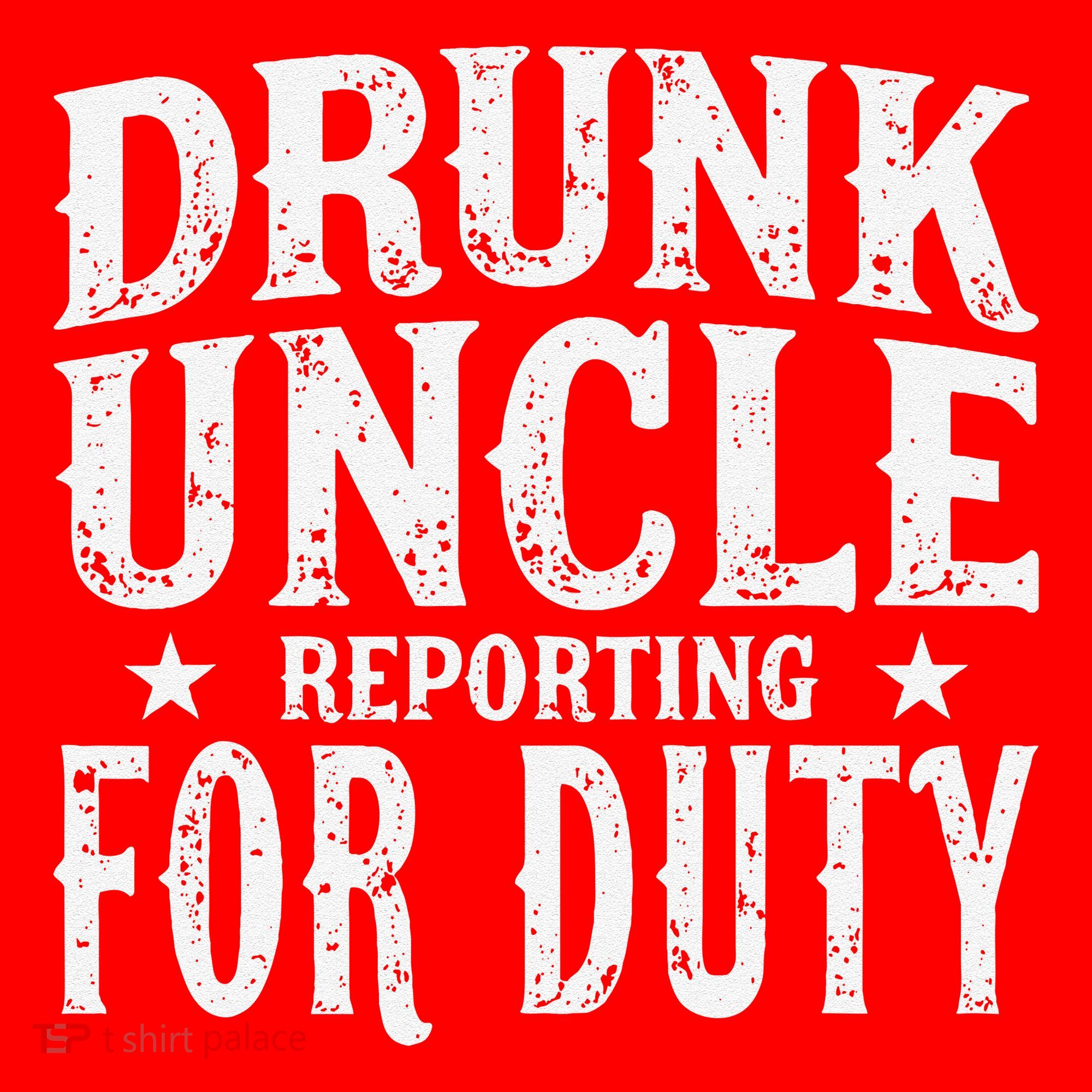 Drunk Uncle Reporting For Duty Drunk Uncle Funny Drinking Santa Hat