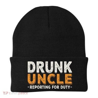 Drunk Uncle Reporting For Duty Beanie