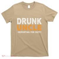 Drunk Uncle Reporting For Duty T-Shirt thumb 0