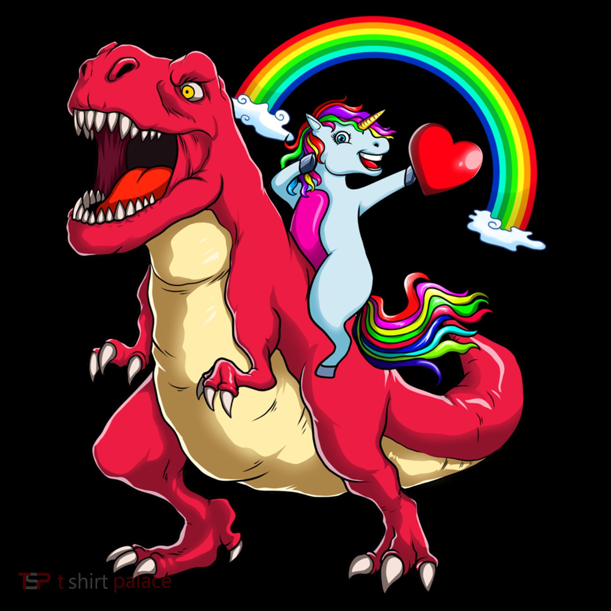 Dabbing Unicorn Riding Dinosaur Valentines Day Rainbow Space Gift Women's Hoodie