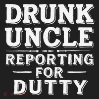 Drunk Uncle Reporting For Duty Women's Sweatshirt thumb 2