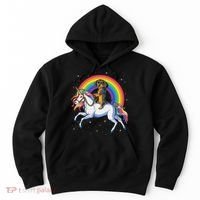 Dachshund Unicorn Space Galaxy Rainbow Dog Hoodie thumb 0