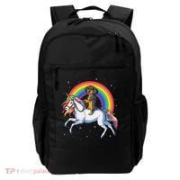 Dachshund Unicorn Space Galaxy Rainbow Dog Backpack thumb 0