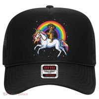 Dachshund Unicorn Space Galaxy Rainbow Dog Hat thumb 0