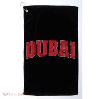 Dubai Uae Souvenir For Proud Emiratis Lovers Dubai Golf Towel thumb 0