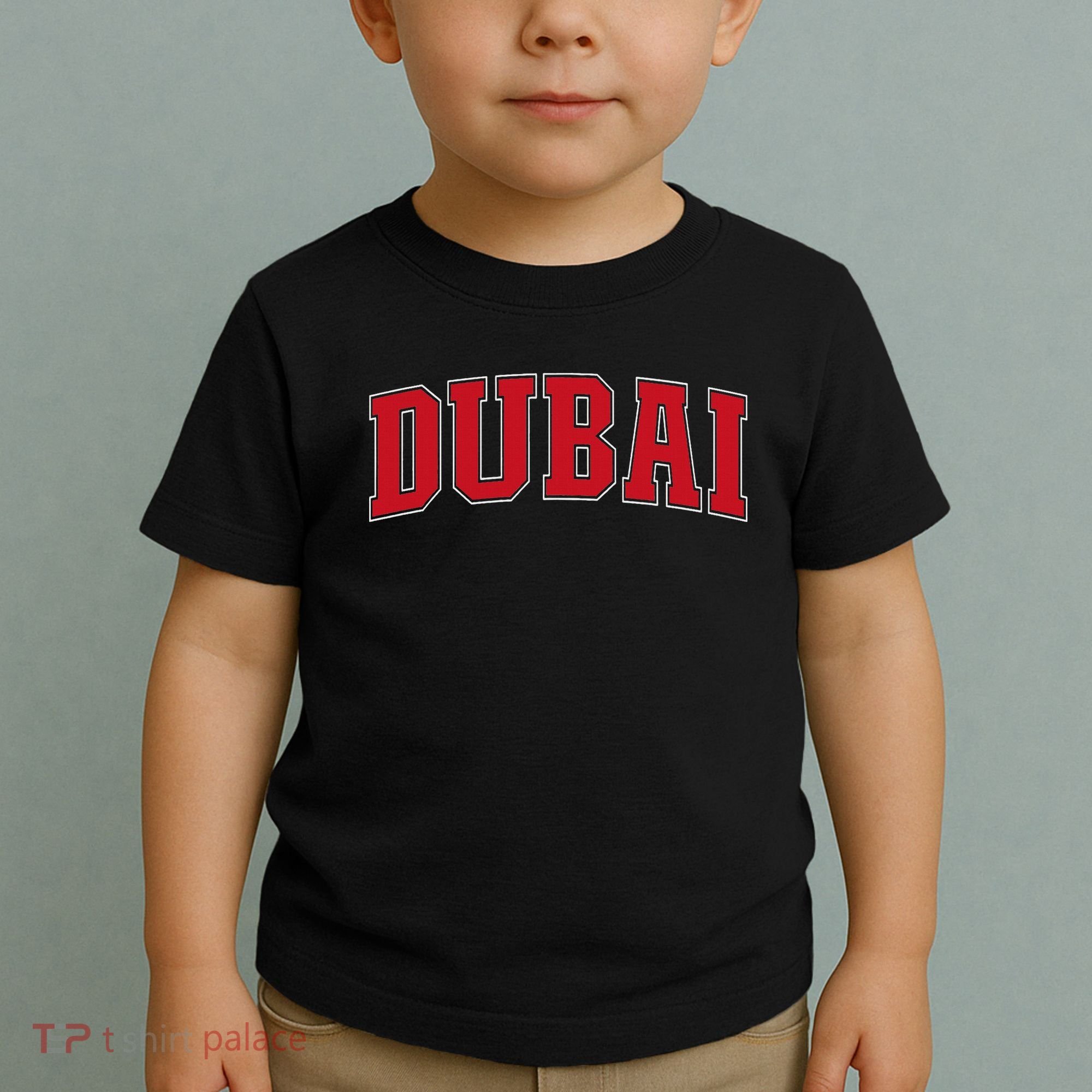 Dubai Uae Souvenir For Proud Emiratis Lovers Dubai Toddler T-Shirt