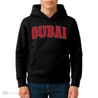 Dubai Uae Souvenir For Proud Emiratis Lovers Dubai Kids Hoodie thumb 4
