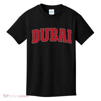 Dubai Uae Souvenir For Proud Emiratis Lovers Dubai Kids T-Shirt