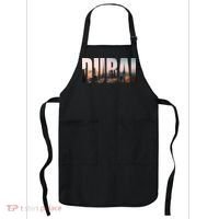 Dubai UAE Skyline Urban Photography Font Apron thumb 0