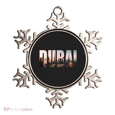Dubai UAE Skyline Urban Photography Font Ornament