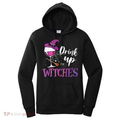 Drink Up Witches Wine Lover Drinking Halloween Costume Women's Hoodie