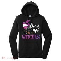 Drink Up Witches Wine Lover Drinking Halloween Costume Women's Hoodie thumb 0