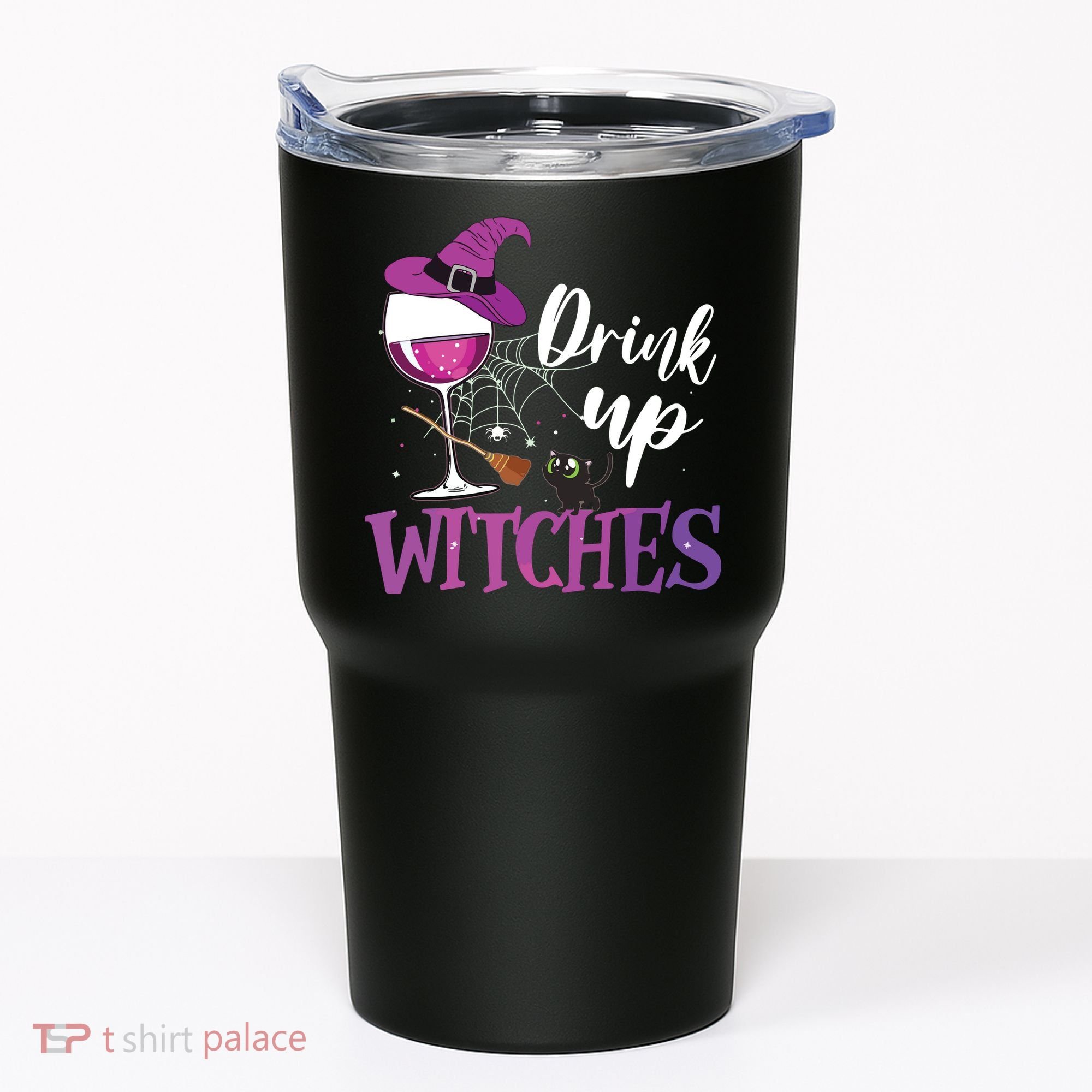 Drink Up Witches Wine Lover Drinking Halloween Costume Tumbler