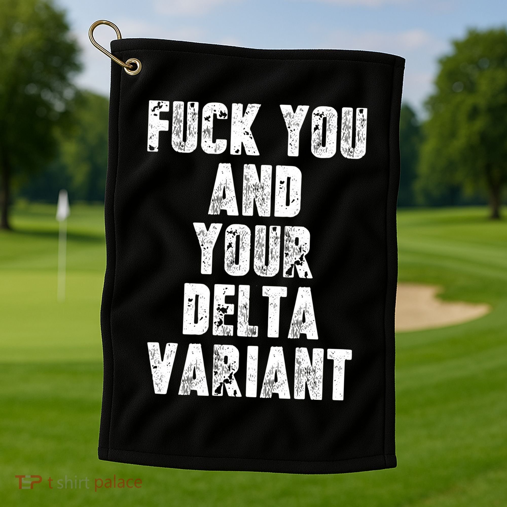 Delta Variant Golf Towel