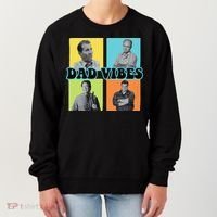 Dad Vibes 90s Dad Vibes Retro Funny Women's Sweatshirt thumb 0