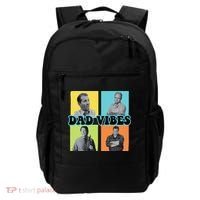 Dad Vibes 90s Dad Vibes Retro Funny Backpack thumb 0