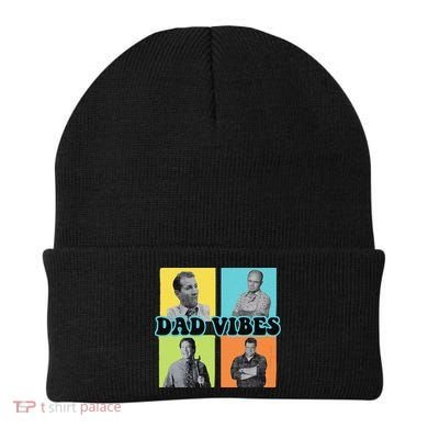Dad Vibes 90s Dad Vibes Retro Funny Beanie