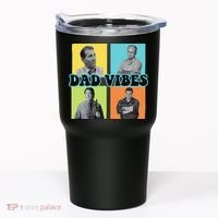 Dad Vibes 90s Dad Vibes Retro Funny Tumbler thumb 0