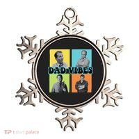 Dad Vibes 90s Dad Vibes Retro Funny Ornament thumb 0