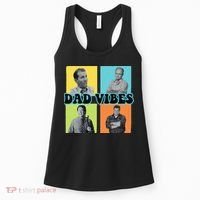 Dad Vibes 90s Dad Vibes Retro Funny Women's Tank Top thumb 0