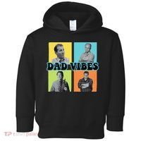 Dad Vibes 90s Dad Vibes Retro Funny Toddler Hoodie thumb 0