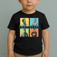 Dad Vibes 90s Dad Vibes Retro Funny Toddler T-Shirt thumb 2