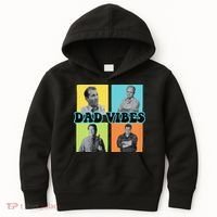 Dad Vibes 90s Dad Vibes Retro Funny Kids Hoodie thumb 0