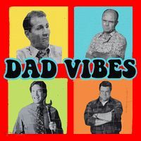 Dad Vibes 90s Dad Vibes Retro Funny Santa Hat thumb 1