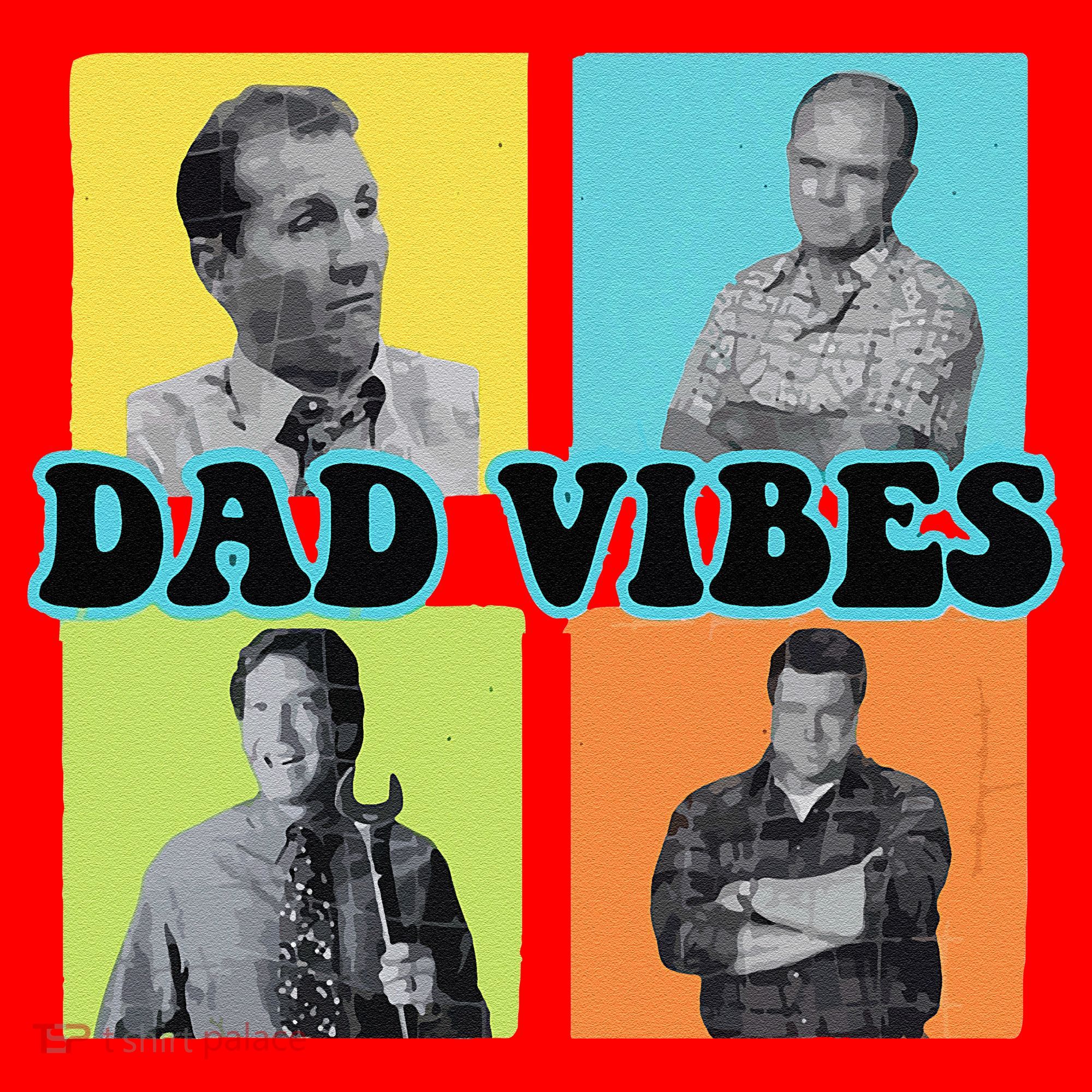 Dad Vibes 90s Dad Vibes Retro Funny Santa Hat