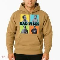Dad Vibes 90s Dad Vibes Retro Funny Hoodie thumb 2