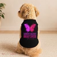 Domestic Violence And Breast Cancer Awareness Month Doggie Tank thumb 2