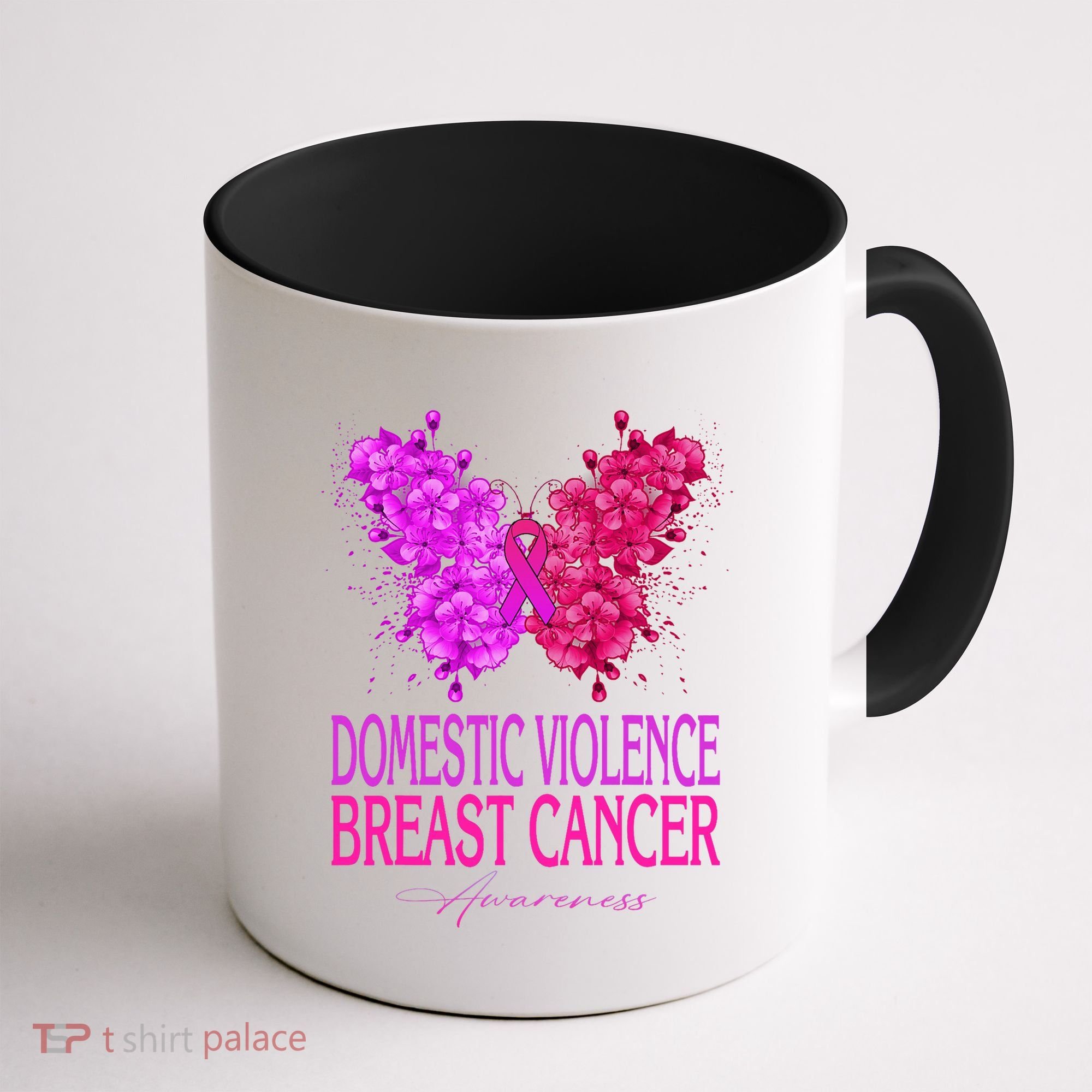 Domestic Violence And Breast Cancer Awareness Month Coffee Mug