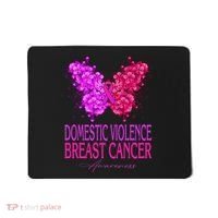 Domestic Violence And Breast Cancer Awareness Month Mousepad thumb 0