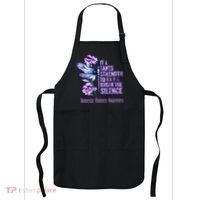 Domestic Violence Awareness It Takes Strength Break Silence Apron thumb 0