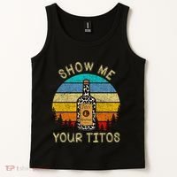 Drinking Vodka Alcohol Lover Show Me Your Tank Top thumb 2