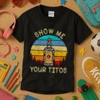 Drinking Vodka Alcohol Lover Show Me Your Kids T-Shirt thumb 3