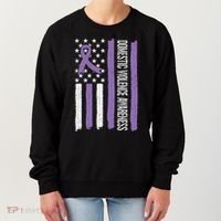 Domestic Violence Awareness Month Women's Sweatshirt thumb 0