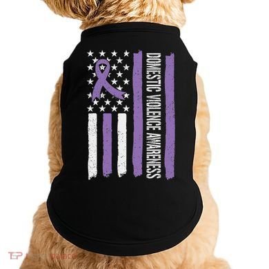 Domestic Violence Awareness Month Doggie Tank