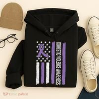 Domestic Violence Awareness Month Hoodie thumb 4