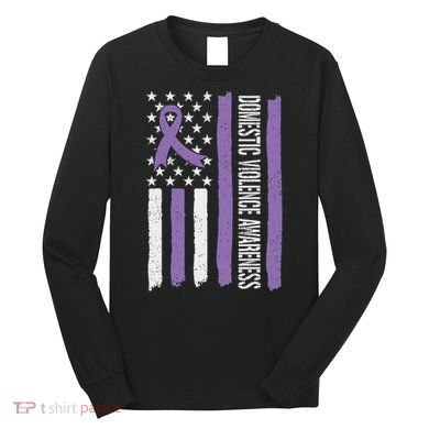 Domestic Violence Awareness Month Long Sleeve Shirt