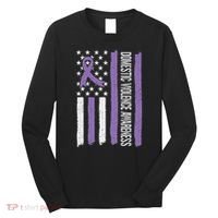 Domestic Violence Awareness Month Long Sleeve Shirt thumb 0
