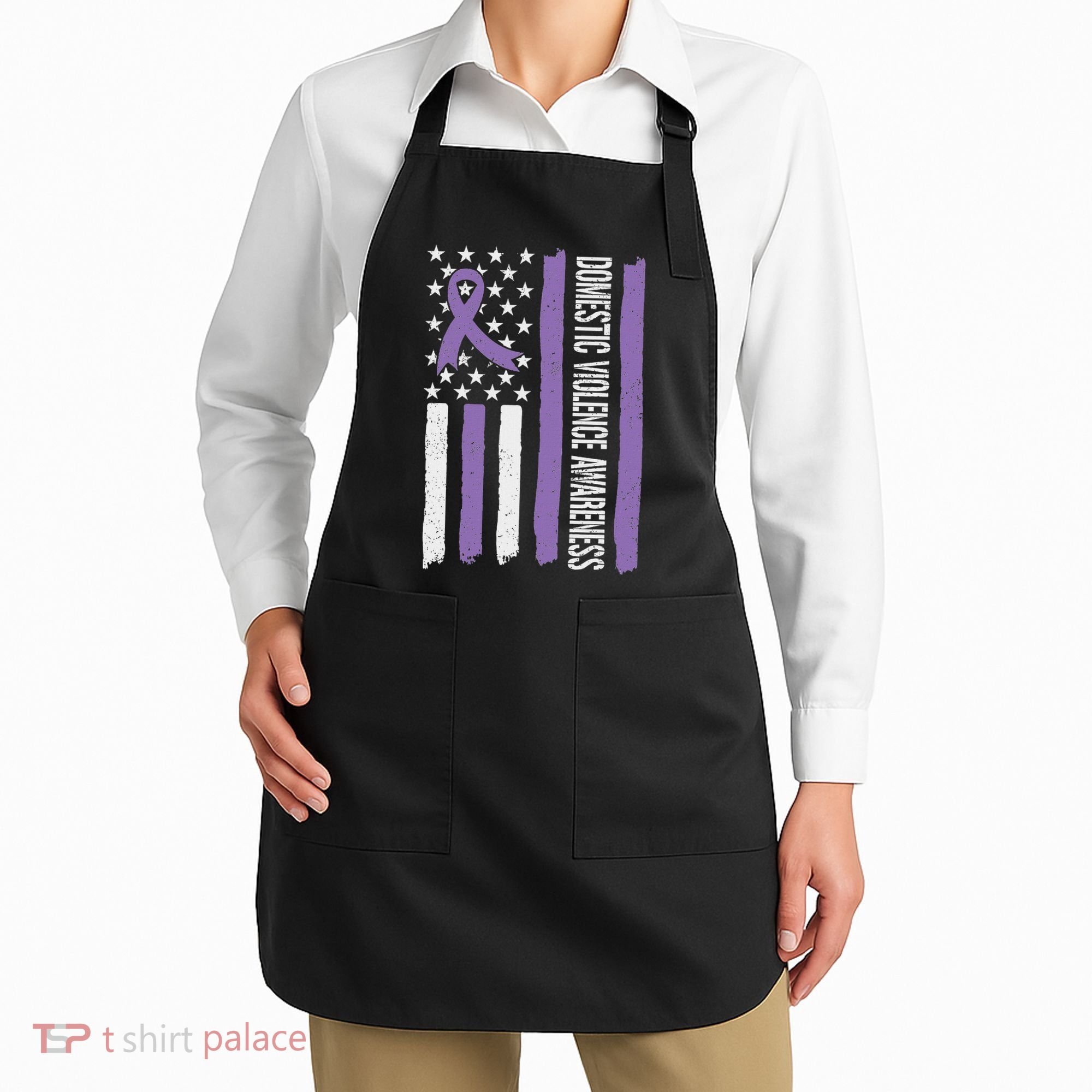 Domestic Violence Awareness Month Apron
