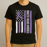 Domestic Violence Awareness Month T-Shirt thumb 3