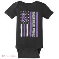 Domestic Violence Awareness Month Baby Bodysuit thumb 0
