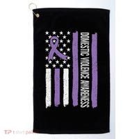 Domestic Violence Awareness Month Golf Towel thumb 0