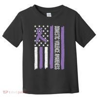 Domestic Violence Awareness Month Toddler T-Shirt thumb 0