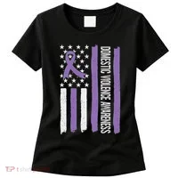Domestic Violence Awareness Month Women's T-Shirt thumb 0