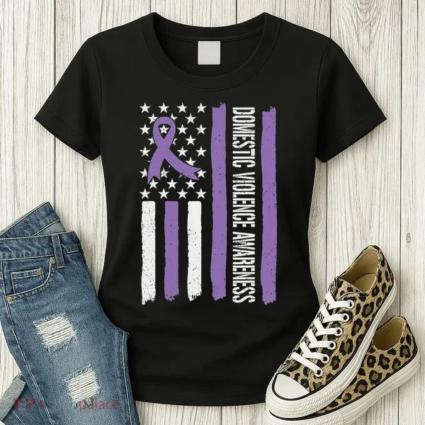 Domestic Violence Awareness Month Women's T-Shirt