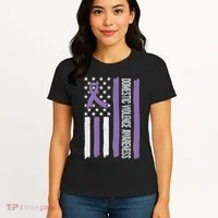 Domestic Violence Awareness Month Women's T-Shirt thumb 4