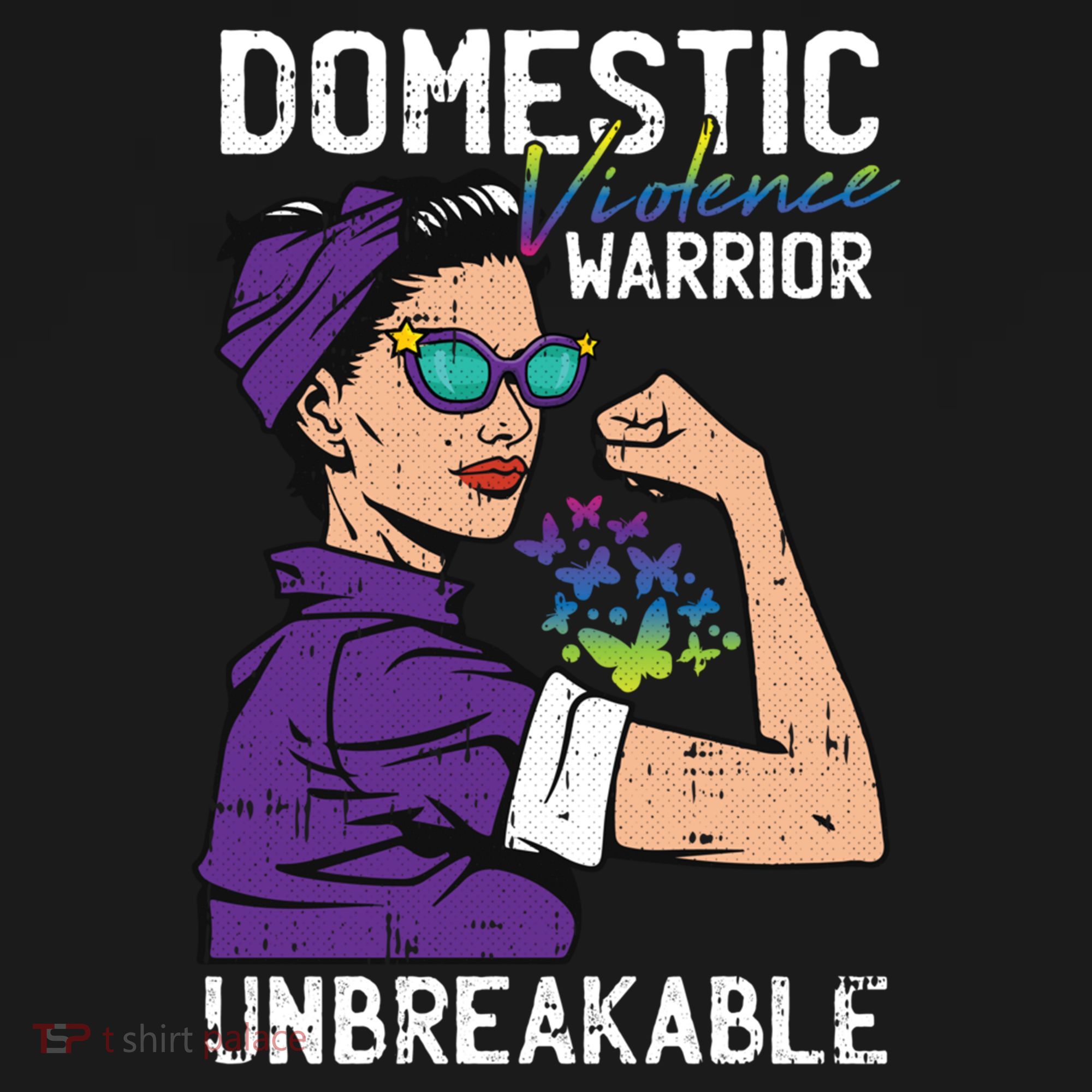 Domestic Violence Awareness Warrior Unbreakable Survivor Cool Gift Pajama Set